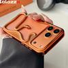 3D Крутой Чехол-Змея с Полостью для iPhone 17 11 12 13 14 15 16 Pro Max Plus Воздушная Мягкая Резиновая Рамка Необычные Чехлы Funda