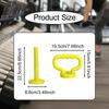 2 Pieces Adjustable Kettlebell Handles Dumbbell Converters Grips for Outdoor