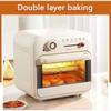 18L Electric Oven, Multi-functional Air Fryer and Oven Combination, Fully Automatic Frying and Baking