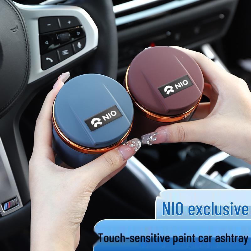 Автомобильная пепельница Nio ET5T для ET5/ET7/ES6/EC6 со светом - Аксессуар для декора интерьера