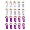 10pcs Link Rod End Joint Aluminum M3 Metal Ball End Holder for AXIAL SCX10 1/10 RC Car