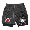 Muay Thai Spider Kick Boxing MMA Shorts Camouflage Men Women Unisex Double Layer Quick Dry Breathable Training Sport Gym Fitness Workout