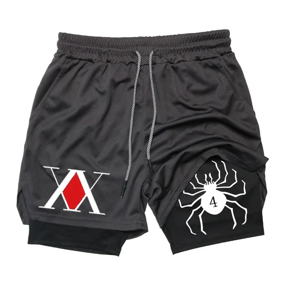 Muay Thai Spider Kick Boxing MMA Shorts Camouflage Men Women Unisex Double Layer Quick Dry Breathable Training Sport Gym Fitness Workout
