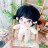 20cm Cute Cotton Doll Dress-Up Naked Baby Doll Plush Toy Girl Humanoid Cotton Doll for Gift