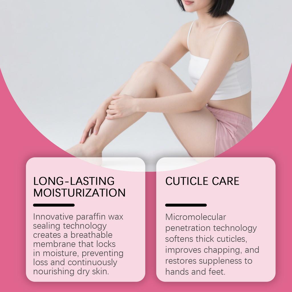 Персиковый парафин, Наполнитель для парафиновой ванны, Сухая кожа, Увлажняющий и питательный воск для ухода за кожей