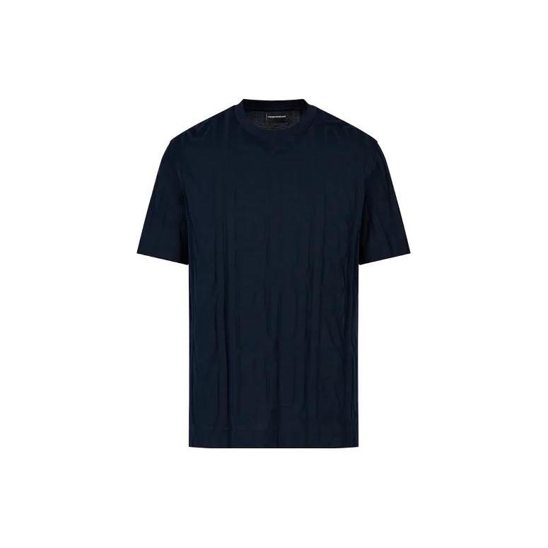EMPORIO ARMANI Sweaters Men's Navy Crew Neck Moderate Other 6R1TDM1-JGYZ1-09L9