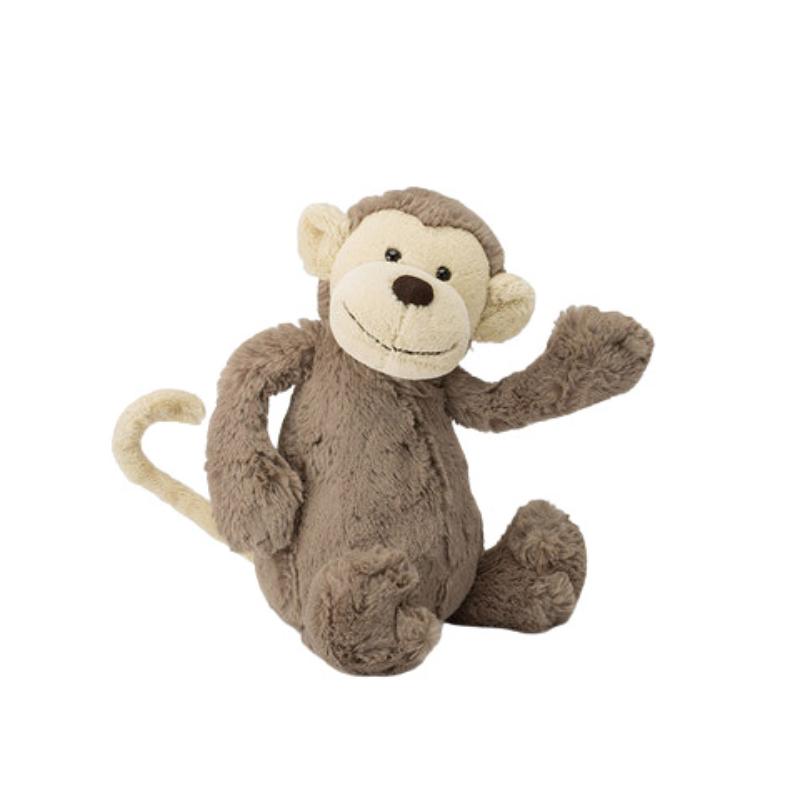 JELLYCAT Серия «Застенчивые» Маленькая Обезьянка Милая Кукла Плюшевая Кукла Высотой 31 см
