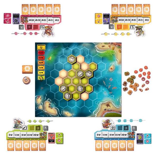 GALAKTA Snails Board Game