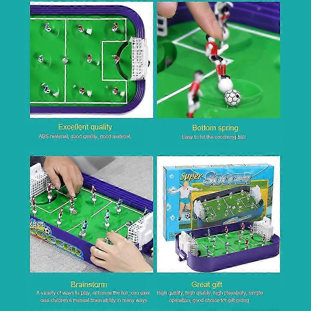 Tabletop Football Games Soccer Board Game for 2 Players Indoor Portable Sports Table Board for Kids and Family