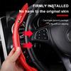 2Pcs Car Steering Wheel Cover Carbon Fiber Sports Ultra-thin Non-slip Card Cover For Bmw M Performance M3 M5 M6 F01 F20 F13 F30 F34