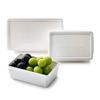 DEAN & DELUCA Lunch Box, Medium, White, Microwave and Dishwasher Safe, Compact and Simple, Perfect for Lunchboxes and New Homes