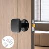 Invisible Door Lock Interior Knob Room Hidden Modern Decorative Hardware Square