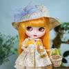 ICY Fortune Days BJD Подвижная Матовая Кастомизация Хинамацури 4 Цвета Зрачков Макияж 19 Улучшенная Кукла, Тело, Тон Кожи, Практика, Подарок, + Расписано Вручную +