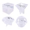 Square Sphere Cube Resin Molds Cube Silicone Casting Molds for DIY Art Craft Making Silicone Clear Casting Candle Making