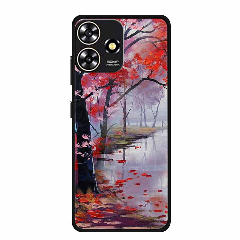 Крутой силиконовый чехол для ZTE Blade V50 Design 4G Чехол с принтом Модный мягкий задний чехол для Blade V50Design Чехол Защитные оболочки