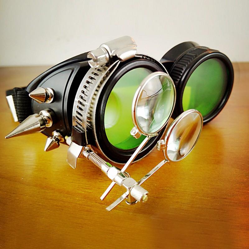 Steampunk Industrial Goggles Halloween Vintage Medieval Costume Prop