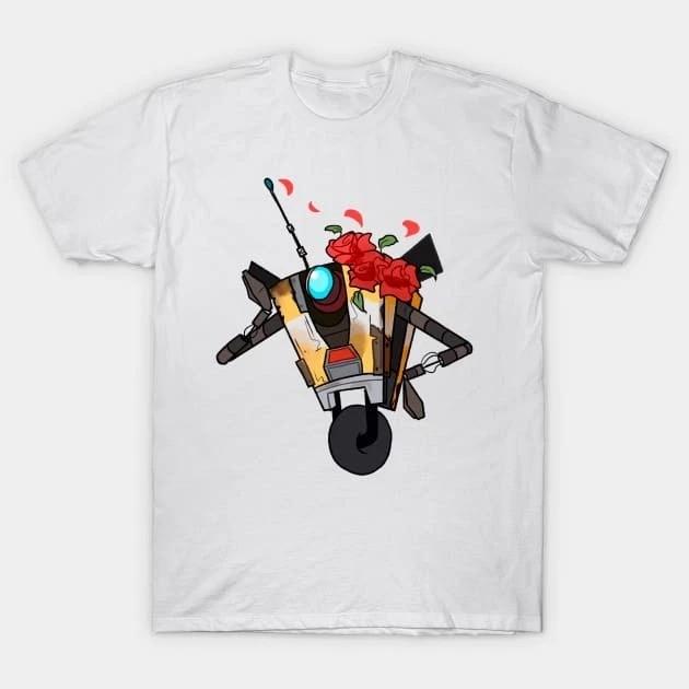 Футболка Borderlands Cl4P Tp Унисекс Подарок Фаната, Горячий Репринт!!! Футболка Unisex