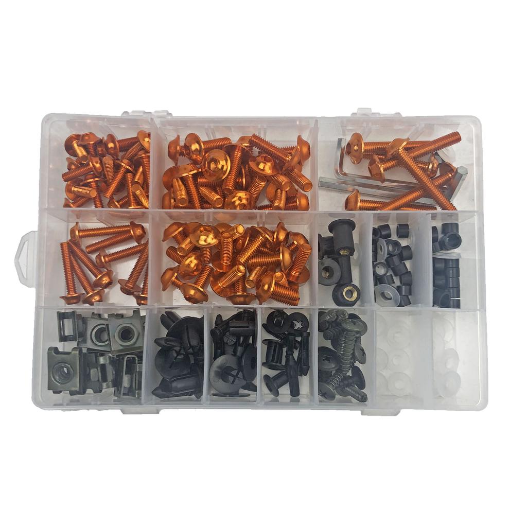 For Honda CBR 600 F3 1995-1998 200x Complete Fairing Bolt Kit body screws Clips
