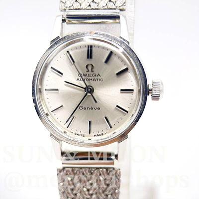 Б/у OMEGA Geneva Автоматические Женские Часы Серебристого Цвета AT OJ266-3t4