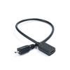 OTG-адаптер-кабель Type C на Mini USB 8 Pin, USB 3.1 Female на Mini USB 8 Pin Male для видеокамер
