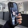 Чехол для телефона с изображением Аниме Bocchi The Rock Рё Ямада Для IPhone Air 17 Pro Max 16 E 15 14 Pro Max 13 12 11 Mini Plus Мягкий Силиконовый Черный
