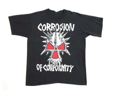 Черная футболка унисекс Rare Corrosion Of Conformity 1980'S Tour