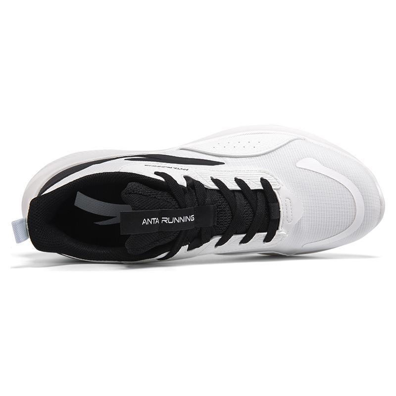 Anta Comfortable Non slip Lightweight Low top Casual Running Shoes Men's White 912345512-1