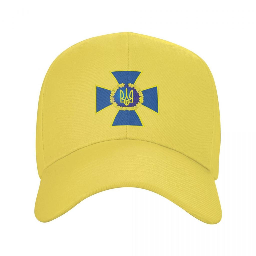 Бейсболка с логотипом Службы безопасности Украины, унисекс, для взрослых, украинский трезубец, крест, регулируемая шапка для папы, унисекс, женские спортивные шапки