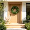 Artificial Green Pine Cypress Wreath for Christmas Window and Doorway Decoration