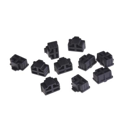 10 шт. черный Ethernet концентратор порт Rj45 антипылевой защитный колпачок защитная заглушка