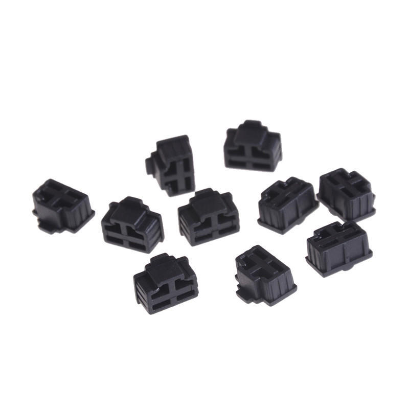 10 шт. черный Ethernet концентратор порт Rj45 антипылевой защитный колпачок защитная заглушка