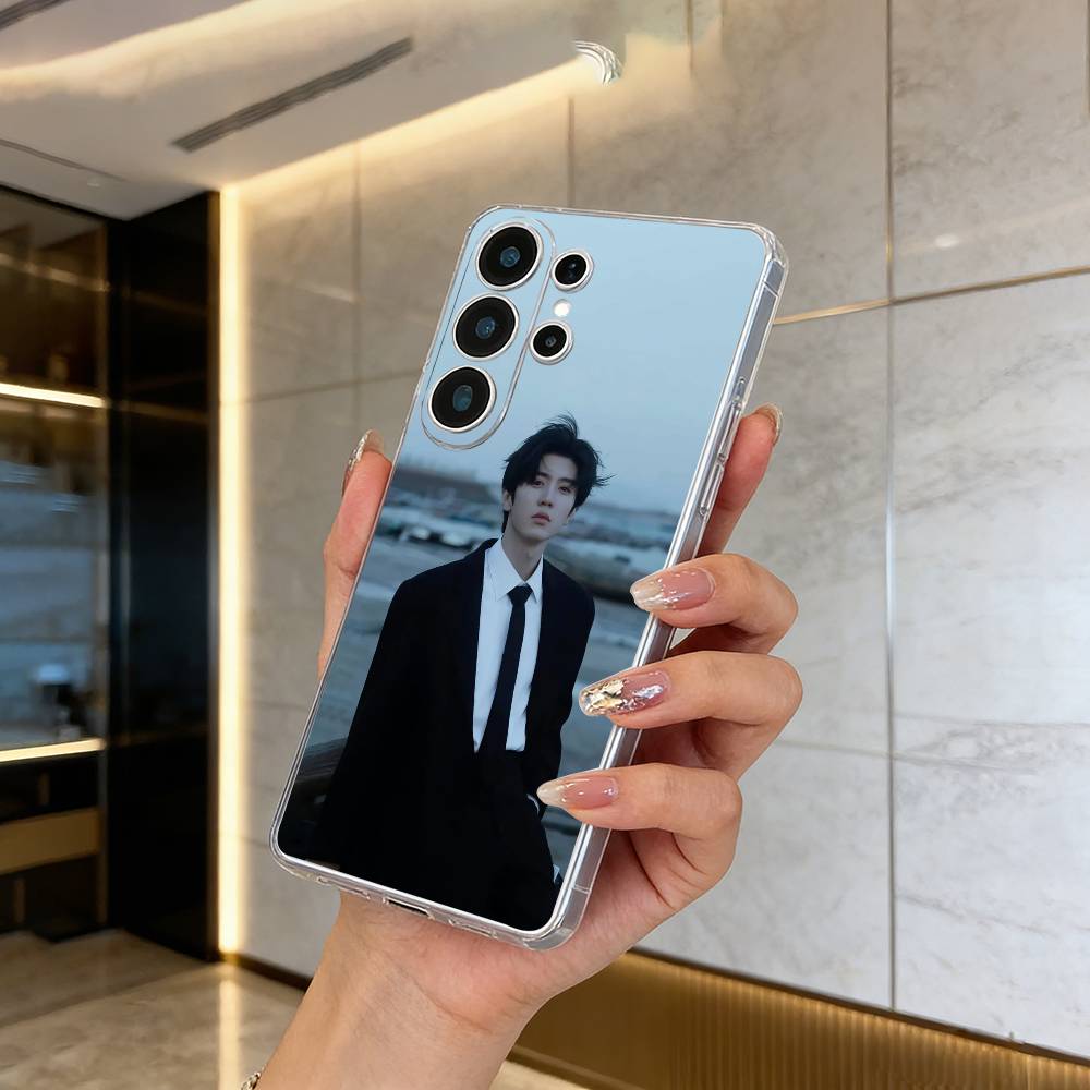 Чехол для телефона с изображением актера Чэнь Чжэюаня (C- Chen Zheyuan) для Samsung S25, S24, S21, S22, S23, S30, Ultra, S20, Plus, Fe, Lite, Прозрачная крышка