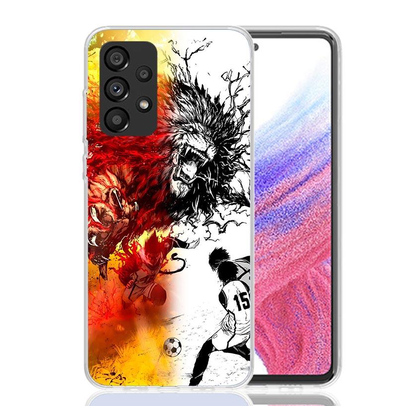 Чехол для телефона Blue Lock Football Anime для Samsung Galaxy A17 A16 A14 A15 A13 A57 A56 A54 A55 A53 A37 A36 A34 A35 A33 A26 A24 A25 A