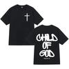 Summer New Edition Bible Christian Doctrine Jesus Pattern Unisexs Clothes Tshirt Cotton Casual Style Street Retro Trend Versatile