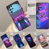 Синтвейв 80-х Ретро Арт Мягкий ТПУ Чехол для Телефона Для Samsung Galaxy note 10 pro S26 S25 S24 S23 S22 Ultra Plus S21 FE S20 Чехол
