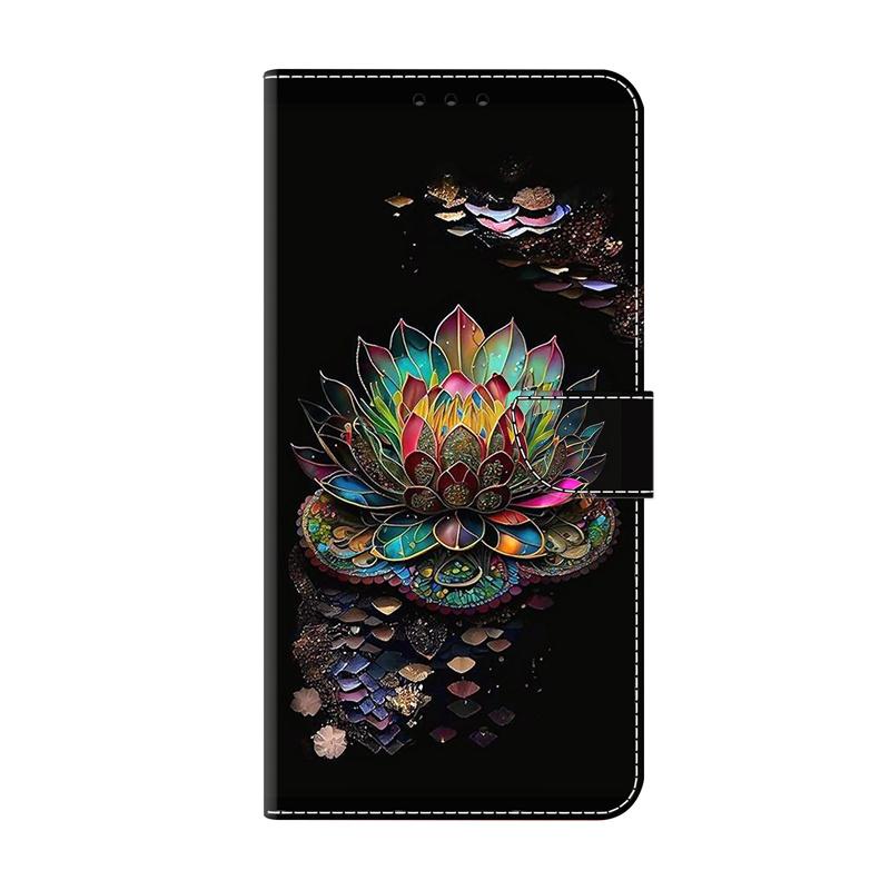 A55 A16 Кошелек Чехол для Samsung Galaxy A16 A55 A35 A25 A15 A51 A71 A31 A41 Чехол 3D Цветок Расписная Кожаная Карта Слот Чехол для Телефона