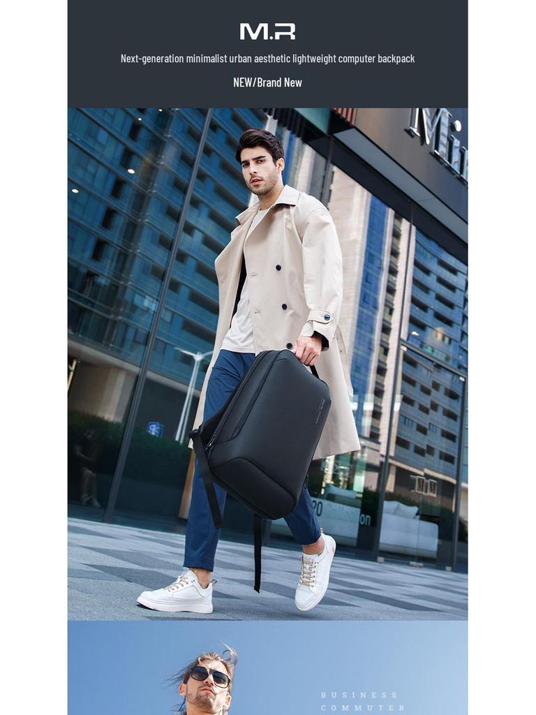 Mark Ryden Water-resistant Men's Business Laptop Backpack