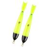 2Pcs Light Sticks for Fishing Lighted Bobbers Luminous Night Lighting Fishing Float Lights Floating Buoy Fishing Floats