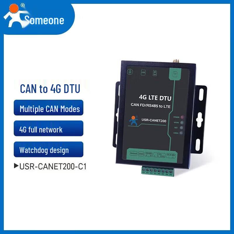 LonHand CANET200 Промышленный DTU CAN в 4G