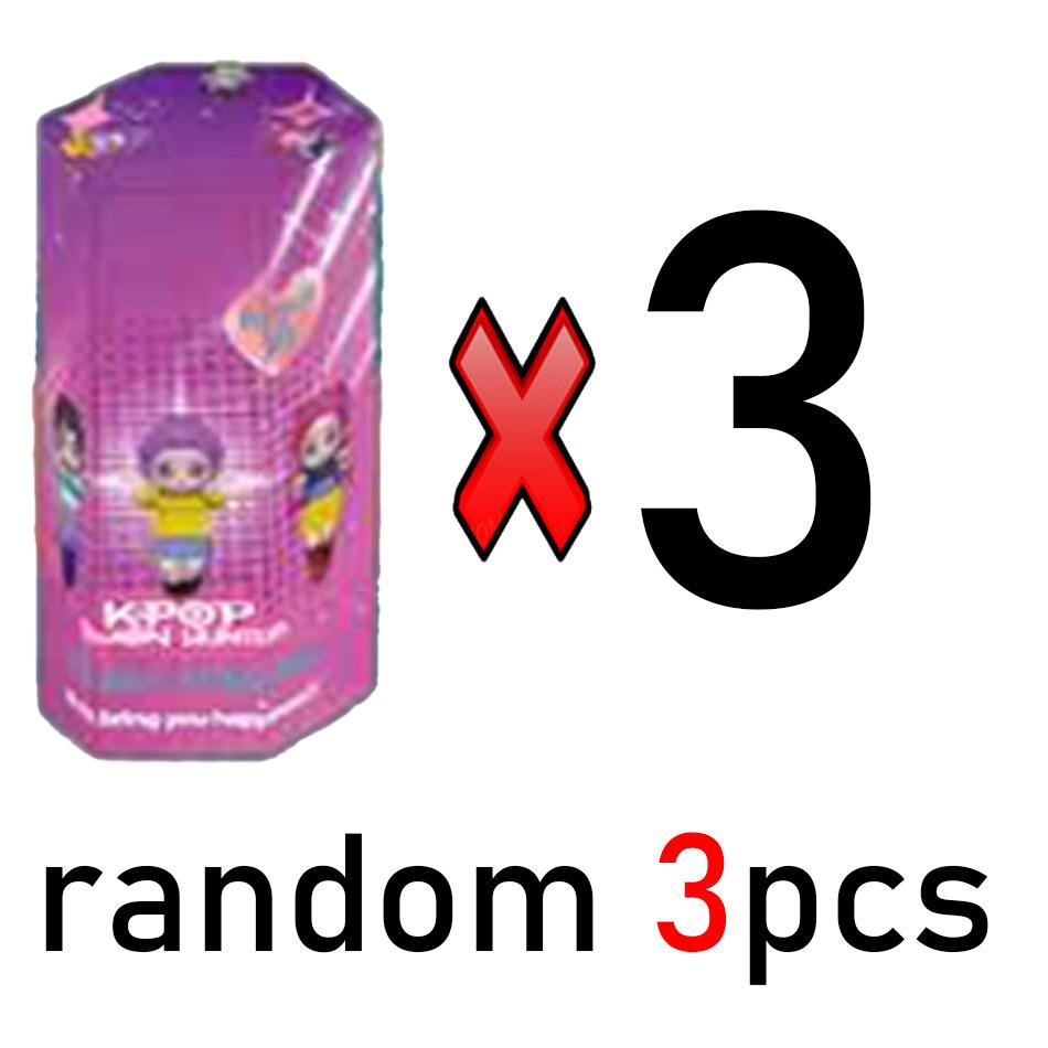 Demon Hunters Anime Figure Mini Toys Kpop Cute PVC Mystery Box Collectible Doll Model Desk Decoration Gifts