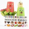 Materials Children Cartoon Animal Glue Stickers Stickers Educational Toys Eyes / Nose / Mouth
