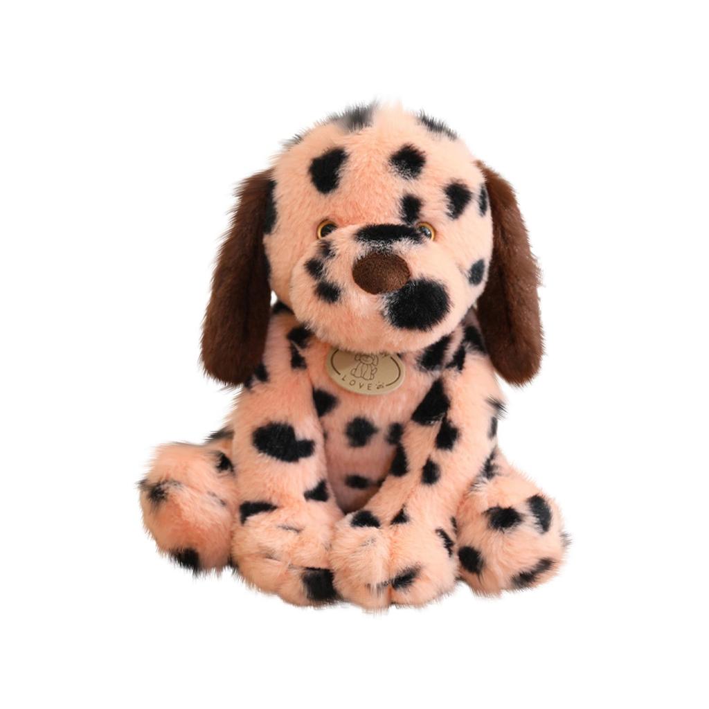 Soft Toy Cute Sitting Dalmatian Plush Doll