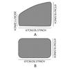 Магнитный автомобильный козырек от солнца, защита от ультрафиолета, автомобильная штора, солнцезащитный козырек на окно автомобиля, сетчатый солнцезащитный козырек на боковое окно, летняя защитная оконная пленка