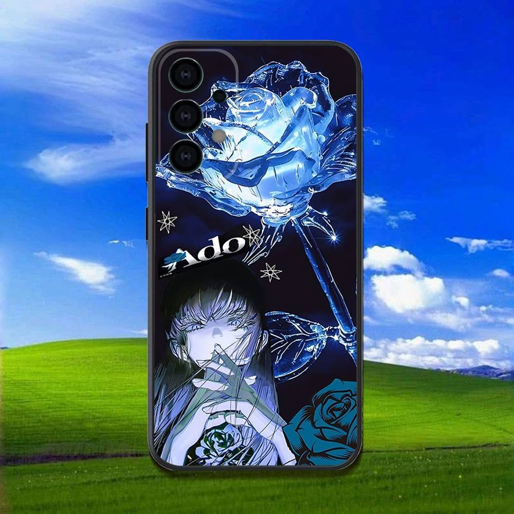 A-Ado Kyogen X Uta Phone Case For Samsung Galaxy A13,A21s,A22,A31,A32,A52,A53,A71,A80,Soft Black Shell
