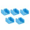 5pcs Heating Block Insulation Silicone Sleeve for Creality CR-10CR10SEnder 3 MK7 MK8 MK9Blue
