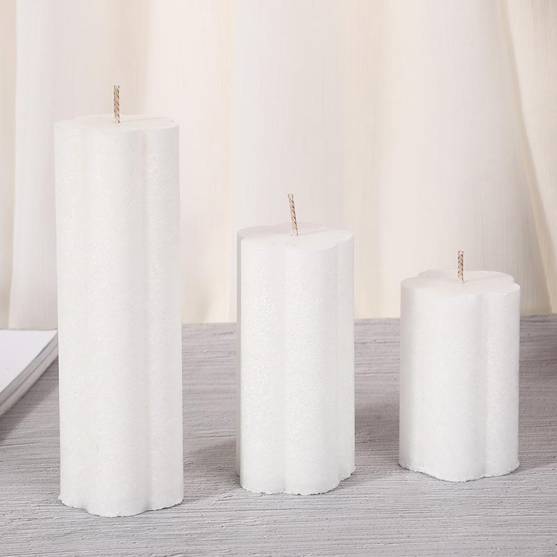 Свеча ручной работы в виде ледяного столба, бытовая свеча без запаха, аварийное освещение, свадебная церковная колонна, ароматическая свеча