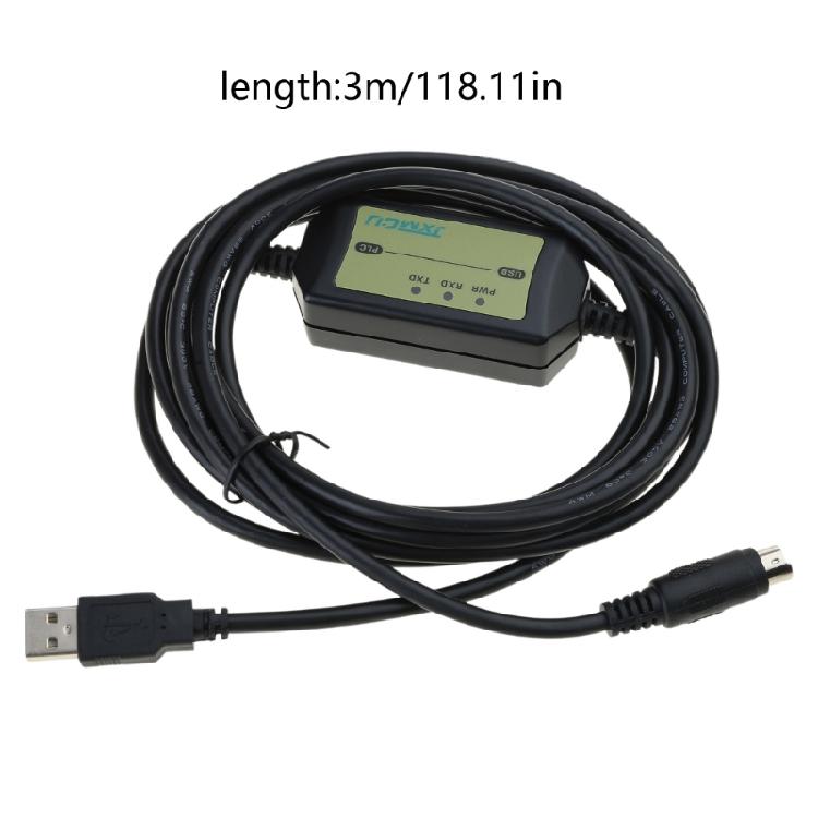 for Delta PLC Programming Cable DVP ES EX EH EC SE SV SS Series Cable USBACAB230