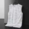 Men's Quick-Dry Fitness Sleeveless Vest and Loose Short-Sleeve Sports Trend T-Shirt