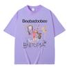 Beabadoobee Beatopia Album Print T-shirt Men Women's Fashion Oversized Streetwear Male Summer Casual Pure Cotton Short Sleeve