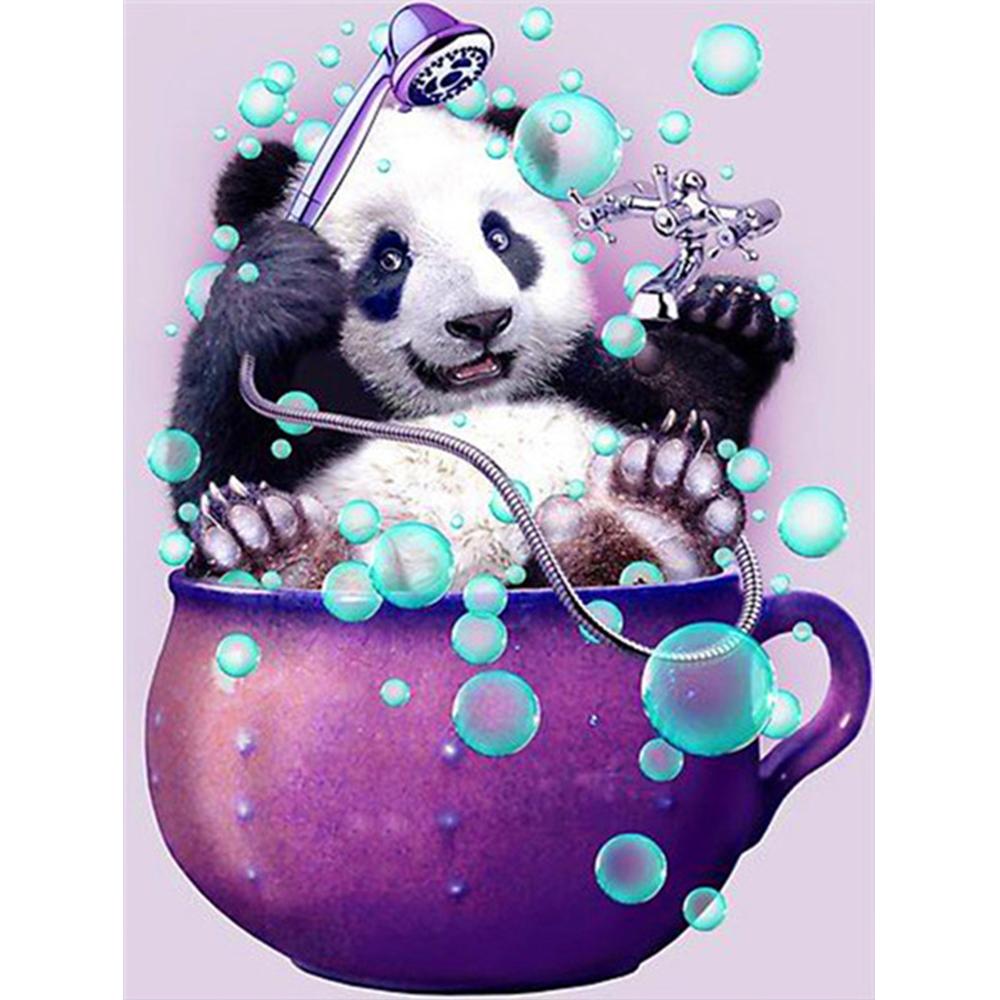 Diamond Painting Kit Panda Diamond Embroidery Cross Stitch Animal Pictures Of Rhinestones Mosaic Handicraft